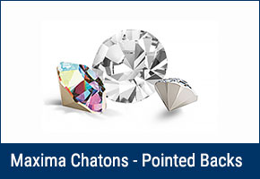 Maxima Pointed Back Chatons