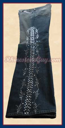 Jeans with Rhinestones