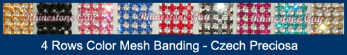 Czech Preciosa Rhinestone Trim Sale